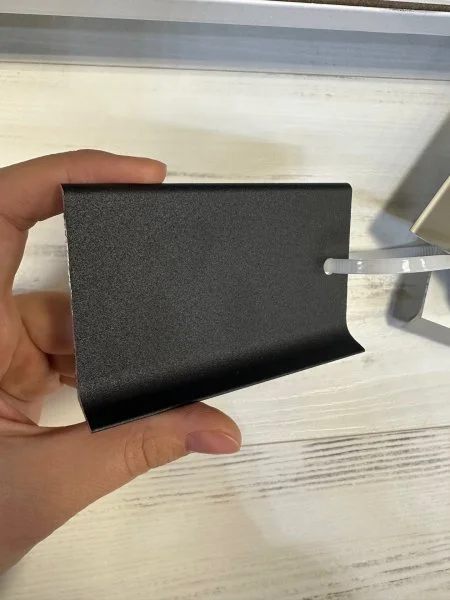 Алюминиевый плинтус Bonkeel ПЛ80 515л Черный (78,5х11,2х2500мм) в Сыктывкаре