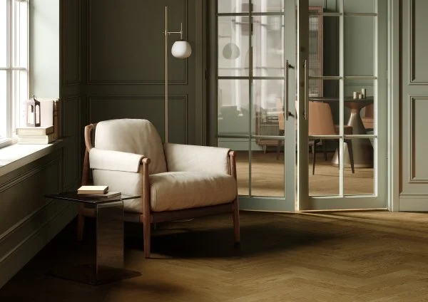 Паркетная доска Quartz Parquet Штучный паркет Дуб Кедровый Латте 44-1258-59 в Сыктывкаре