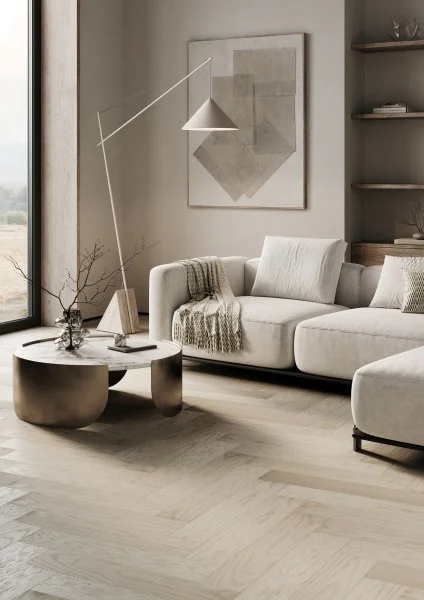 Паркетная доска Quartz Parquet Английская Ёлка Дуб Песочный 33-408 в Сыктывкаре