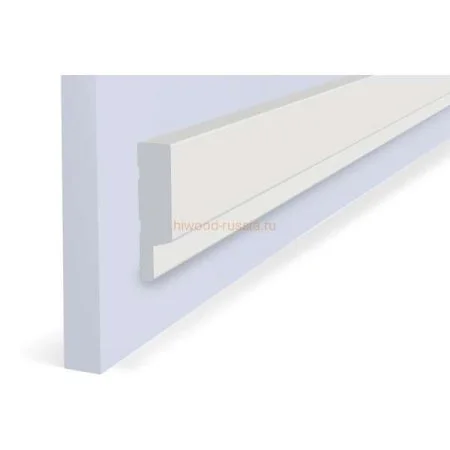 Финишный молдинг LF124A NP правый белый (42х12х2700мм) в Сыктывкаре