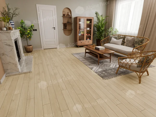 Каменно-полимерная плитка Alpine Floor Grand Sequoia Village Камфора ECO 11-507 4мм, 43 класс в Сыктывкаре