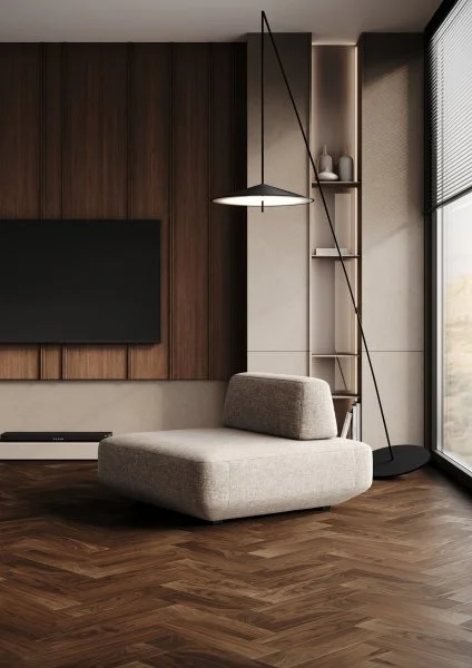 Паркетная доска Quartz Parquet Штучный паркет Орех Американский 44-400-29 в Сыктывкаре