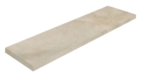 Керамогранит Coliseum Монца Крим Ступень угловая левая (Натуральный, 33х120) в Сыктывкаре