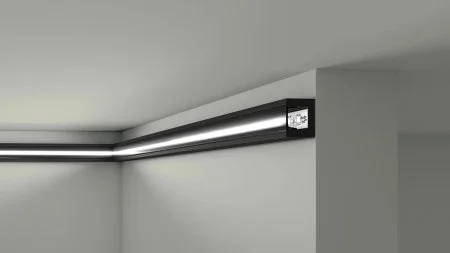 Профиль NMC Wallstyl IL12 Black (25х20х2000мм) в Сыктывкаре