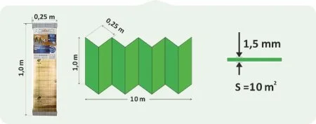 Подложка Солид 1,5мм для LVT ANTI SLIP (10м2) в Сыктывкаре