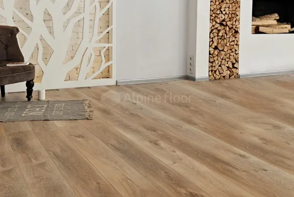 Кварц-виниловая плитка Alpine Floor Premium XL Дуб Природный Изысканный ЕСО 7-6, 8 мм. 43 класс в Сыктывкаре