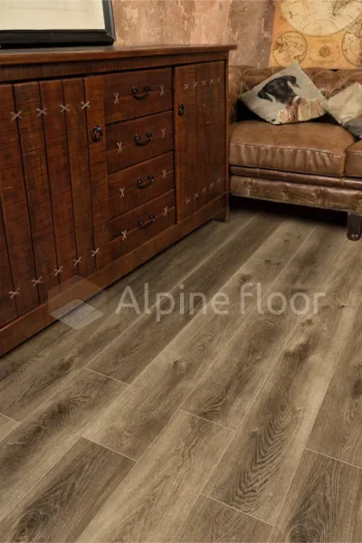 Кварц-виниловая плитка Alpine Floor Premium XL Дуб Коричневый ЕСО 7-9, 8 мм. 43 класс в Сыктывкаре