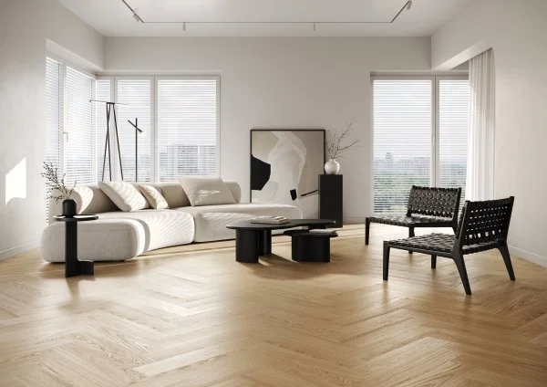 Паркетная доска Quartz Parquet Английская Ёлка Дуб Тоскана 33-407 в Сыктывкаре