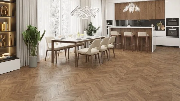 Кварц-виниловая плитка Alpine Floor Chevron Гевуина ECO 20-10 (2,5 мм. 43 класс) в Сыктывкаре