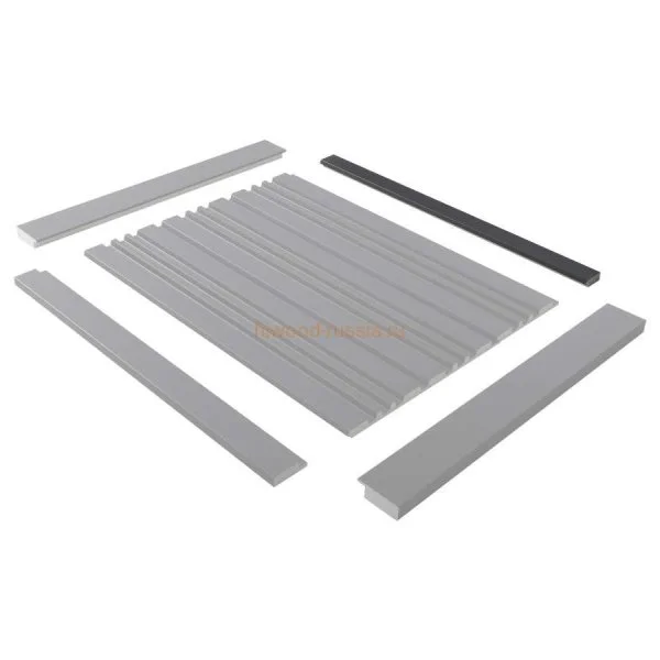 Финишный молдинг LF124B GR3 левый декорированный (31х12х2700мм) в Сыктывкаре