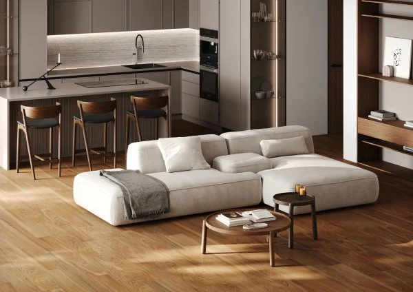 Паркетная доска Quartz Parquet Классик 5 мм Дуссия Африканская 550-63 в Сыктывкаре