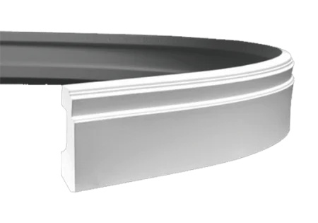 Плинтус Европласт 1.53.101 (110х26х2000 мм) Гибкий в Сыктывкаре