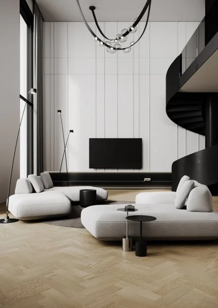 Паркетная доска Quartz Parquet Штучный паркет Дуб Бисквитный 44-1258-07 в Сыктывкаре