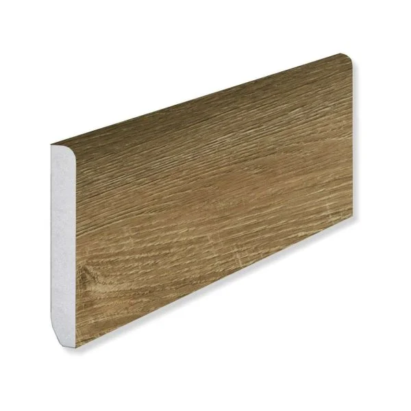 Кварцевый плинтус Fargo 61W921 Дуб Прага градиент 80х11х2200 мм в Сыктывкаре