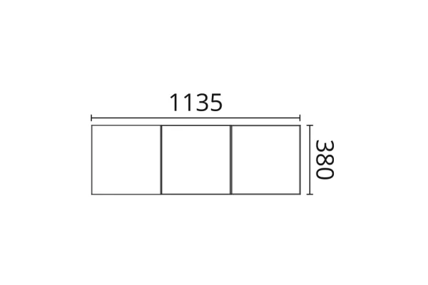 Декоративная панель NMC Arstyl Domino (113.5x38x3.8 см) в Сыктывкаре