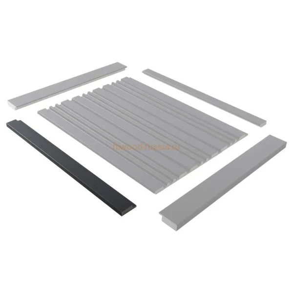 Финишный молдинг LF124A GR3 правый декорированный (42х12х2700мм) в Сыктывкаре