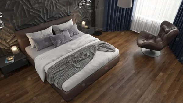 Кварц-виниловая плитка Alpine Floor Premium XL Дуб Шоколадный ЕСО 7-18, 8 мм. 43 класс в Сыктывкаре