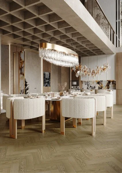 Паркетная доска Quartz Parquet Штучный паркет Дуб Конго 44-1258-54 в Сыктывкаре