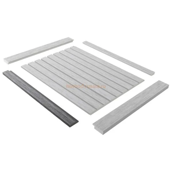 Финишный молдинг LF124A GN68 правый декорированный (42х12х2700мм) в Сыктывкаре