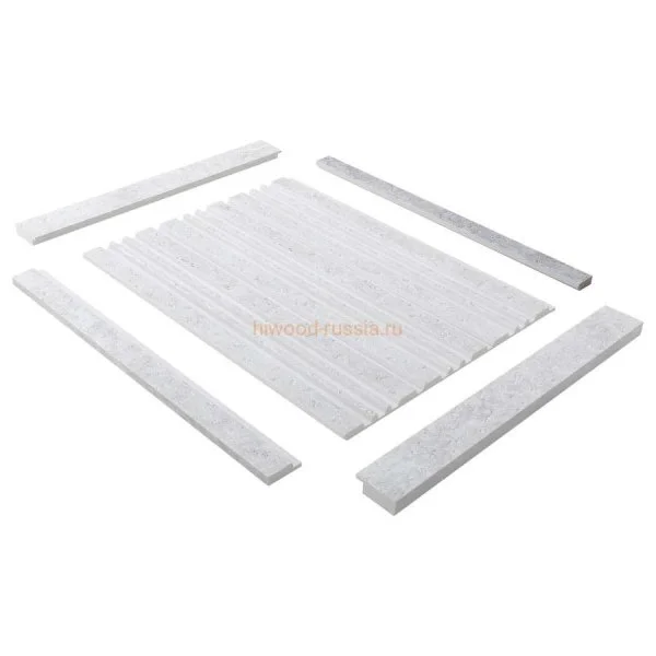 Финишный молдинг LF124B W50 левый декорированный (31х12х2700мм) в Сыктывкаре