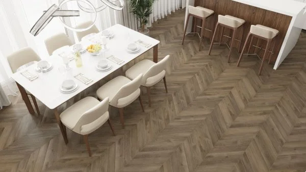 Кварц-виниловая плитка Alpine Floor Chevron Дуб Насыщенный ECO 20-4 (2,5 мм. 43 класс) в Сыктывкаре