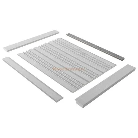 Финишный молдинг LF124B S339S левый декорированный (31х12х2700мм) в Сыктывкаре