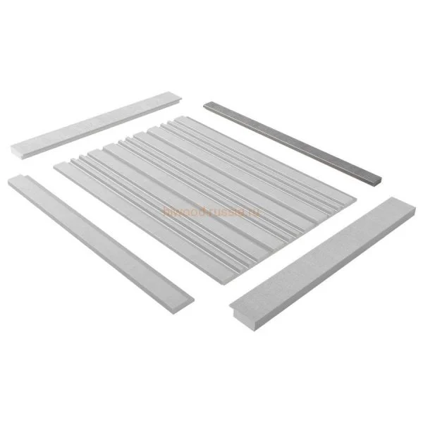 Финишный молдинг LF124B S339S левый декорированный (31х12х2700мм) в Сыктывкаре