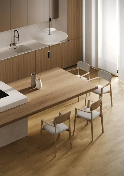 Паркетная доска Quartz Parquet Штучный паркет Дуб Шампань 44-414 в Сыктывкаре