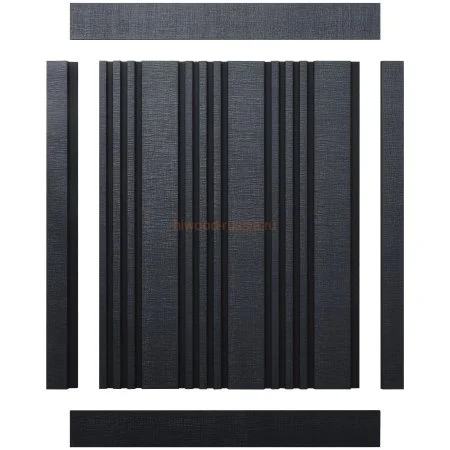 Финишный молдинг LF124A BK114K правый декорированный (42х12х2700мм) в Сыктывкаре