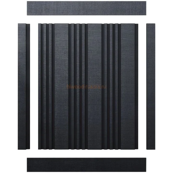 Финишный молдинг LF124B BK114K левый декорированный (31х12х2700мм) в Сыктывкаре