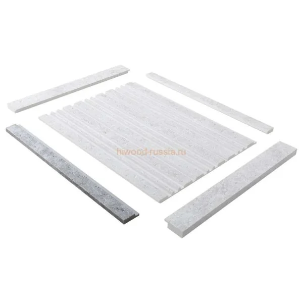 Финишный молдинг LF124A W50 правый декорированный (42х12х2700мм) в Сыктывкаре