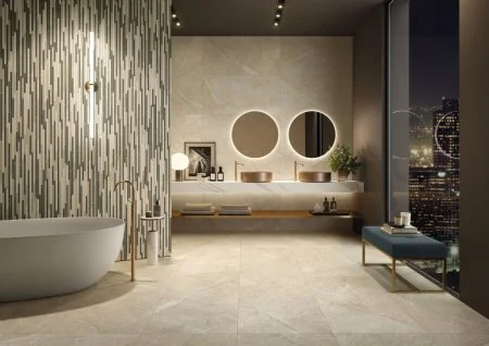 Керамогранит Italon Метрополис Вставка Стрип Ворм 26х75 (Натуральная) в Сыктывкаре