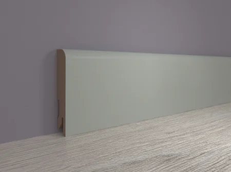 Плинтус MDF Bonkeel 24062 Айс Грей (80х16х2400 мм) в Сыктывкаре