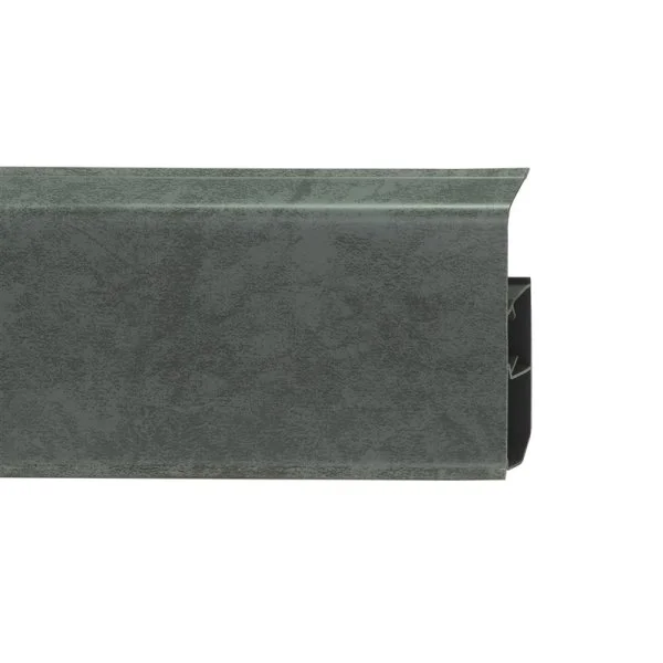 Пластиковый плинтус Royce №340 Мрамор Тёмный (80х24х2200мм) в Сыктывкаре