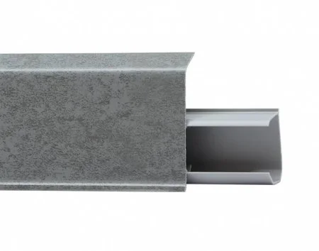 Пластиковый плинтус Royce №551 Грей (55х23х2200мм) в Сыктывкаре