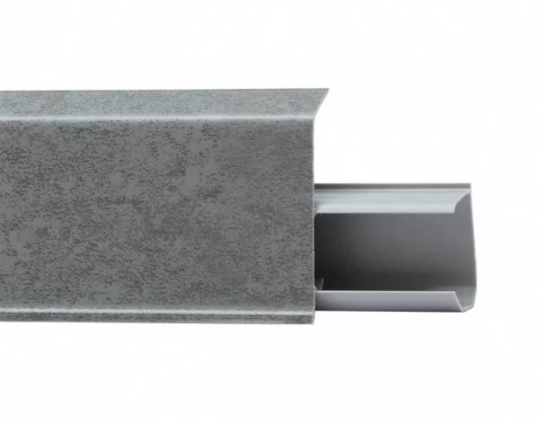 Пластиковый плинтус Royce №551 Грей (55х23х2200мм) в Сыктывкаре