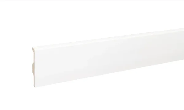 Плинтус дюрополимерный Bonkeel 01 Белый (80х14х2000 мм) в Сыктывкаре