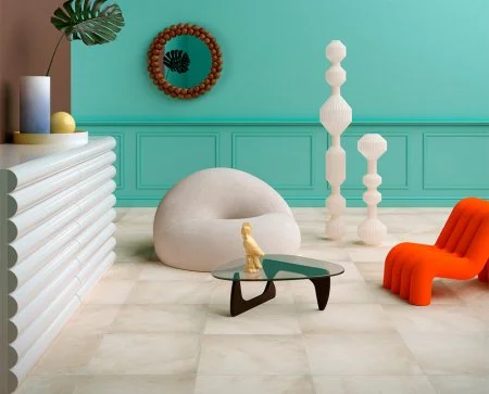 Керамогранит Coliseum Ривьера Уайт 60х60 (Натуральный и Реттифицированный) в Сыктывкаре