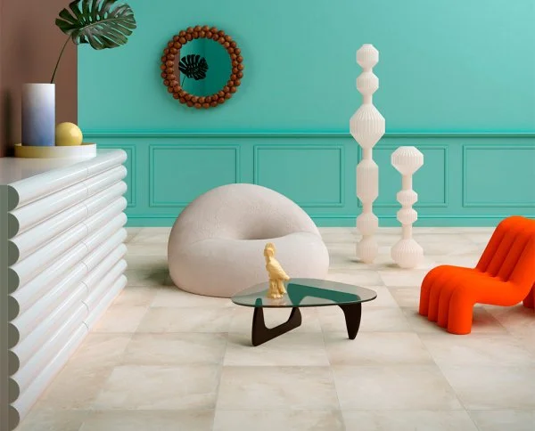 Керамогранит Coliseum Ривьера Уайт 60х60 (Натуральный и Реттифицированный) в Сыктывкаре