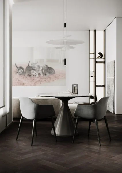 Паркетная доска Quartz Parquet Штучный паркет Дуб Смоляной 44-1258-01 в Сыктывкаре