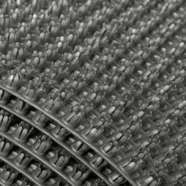 Щетинистое покрытие Альфа-Стиль 128 Серый металлик - 0,9х15 м. пог в Сыктывкаре