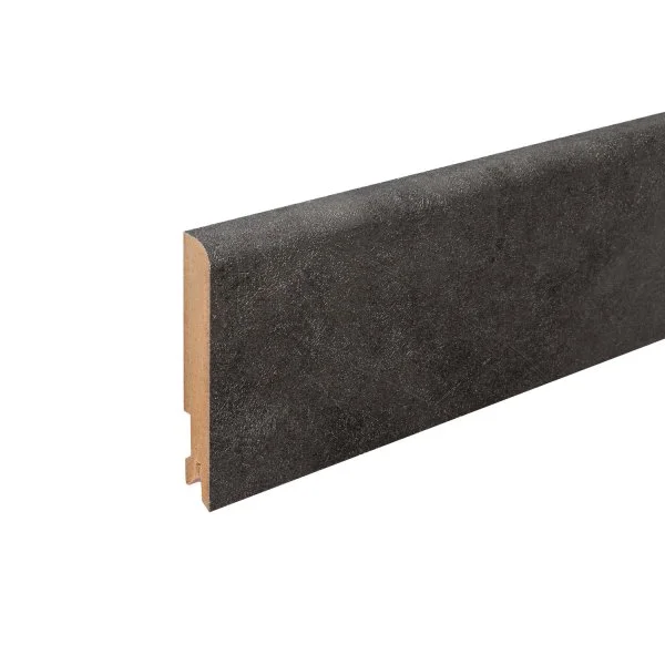 Плинтус MDF Bonkeel 24064 Бетон Лофт Графит (100х16х2400 мм) в Сыктывкаре