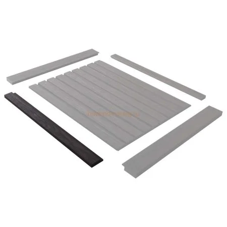 Финишный молдинг LF124A BR395 правый декорированный (42х12х2700мм) в Сыктывкаре