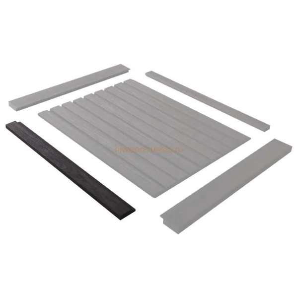 Финишный молдинг LF124A BR395 правый декорированный (42х12х2700мм) в Сыктывкаре