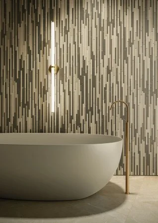 Керамогранит Italon Метрополис Вставка Стрип Ворм 26х75 (Натуральная) в Сыктывкаре