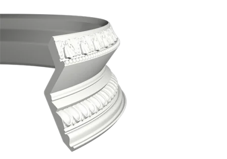 Карниз Европласт 1.50.137 гибкий 2,0 м в Сыктывкаре