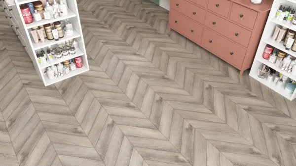 Кварц-виниловая плитка Alpine Floor Chevron Дуб Исида ECO 20-8 (2,5 мм. 43 класс) в Сыктывкаре