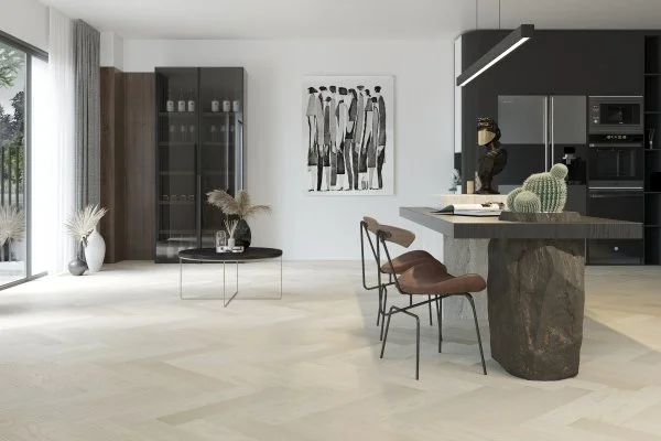 Паркетная доска Quartz Parquet Английская Ёлка Дуб Песочный 33-408 в Сыктывкаре