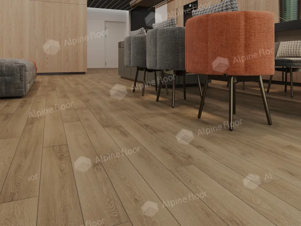 Каменно-полимерная плитка Alpine Floor Grand Sequoia Village Вайпуа ECO 11-1907 4мм, 43 класс в Сыктывкаре