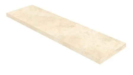 Керамогранит Coliseum Аурелия Уайт Ступень угловая правая (Натуральный, 33х120) в Сыктывкаре